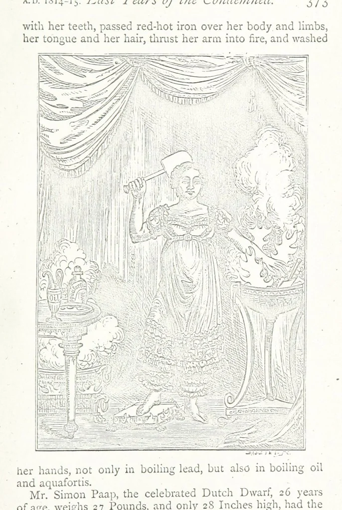 An illustration from Memoirs of Bartholomew Fair ... Fourth edition, 1892, leaf 409