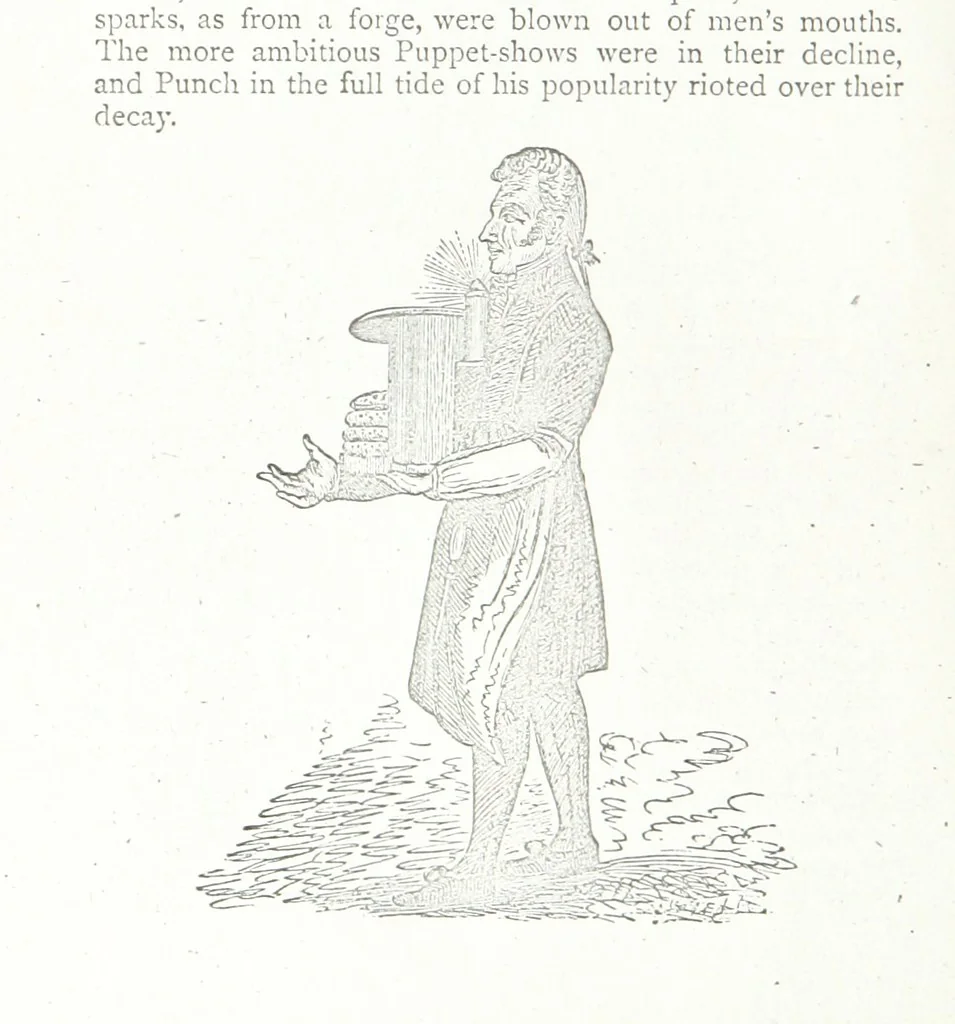 An illustration from Memoirs of Bartholomew Fair ... Fourth edition, 1892, leaf 416