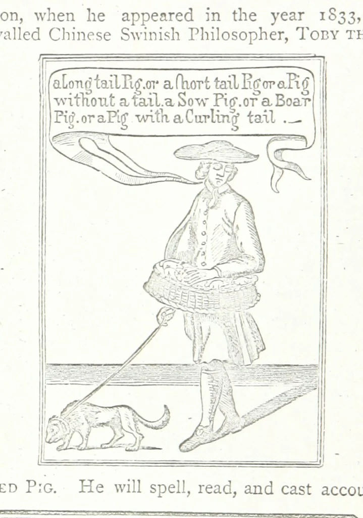 An illustration from Memoirs of Bartholomew Fair ... Fourth edition, 1892, leaf 420