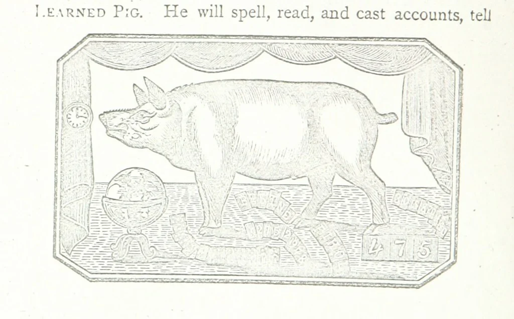 An illustration from Memoirs of Bartholomew Fair ... Fourth edition, 1892, leaf 420