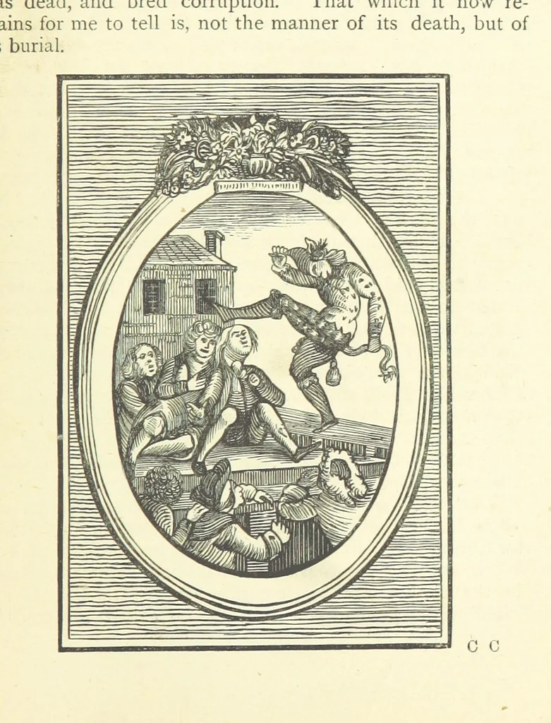 An illustration from Memoirs of Bartholomew Fair ... Fourth edition, 1892, leaf 431
