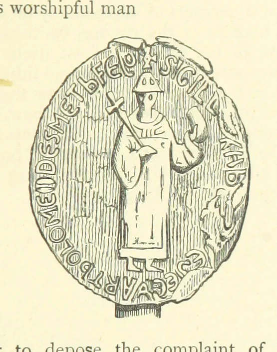 An illustration from Memoirs of Bartholomew Fair ... Fourth edition, 1892, leaf 45