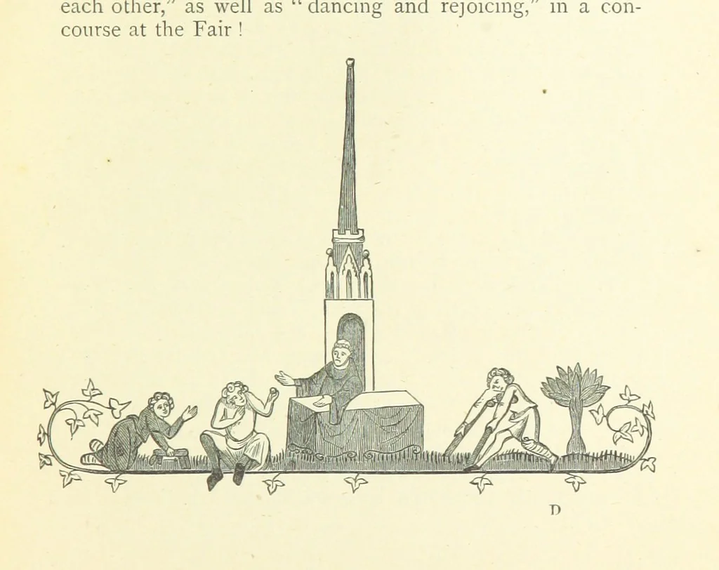 An illustration from Memoirs of Bartholomew Fair ... Fourth edition, 1892, leaf 67