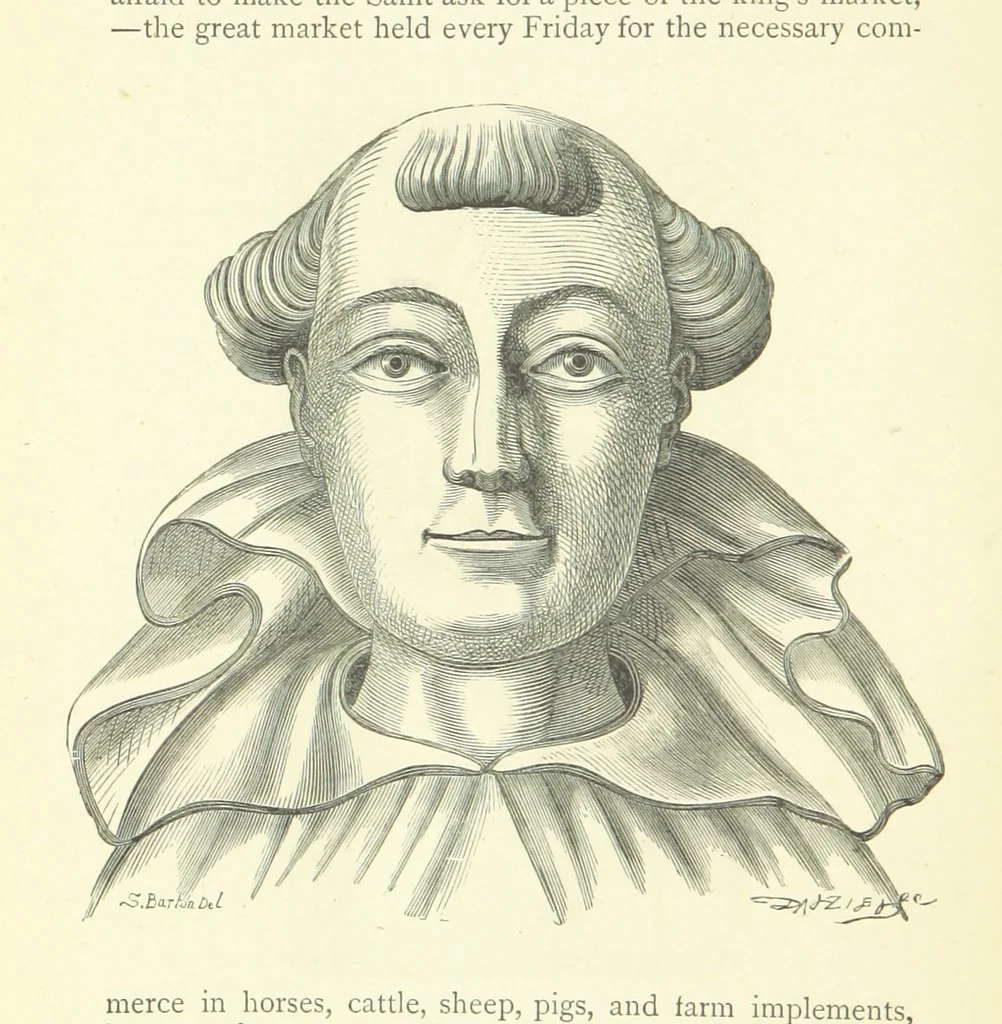 An illustration from Memoirs of Bartholomew Fair ... Fourth edition, 1892, leaf 72