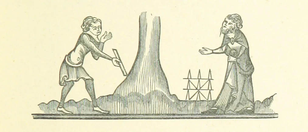 An illustration from Memoirs of Bartholomew Fair ... Fourth edition, 1892, leaf 79