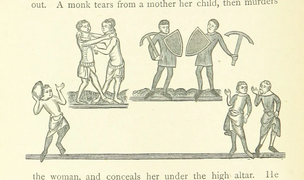 An illustration from Memoirs of Bartholomew Fair ... Fourth edition, 1892, leaf 82