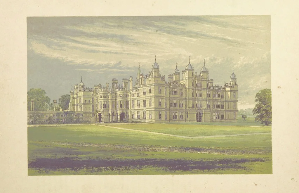 An illustration from The County Seats of the Noblemen and Gentlemen of Great Britain and Ireland. vol. 1, 2. (Vol. 3-5. A Series of Picturesque Views of Seats of the Noblemen ... of Great Britain and Ireland. With descriptive letterpress.), 1866, leaf 132