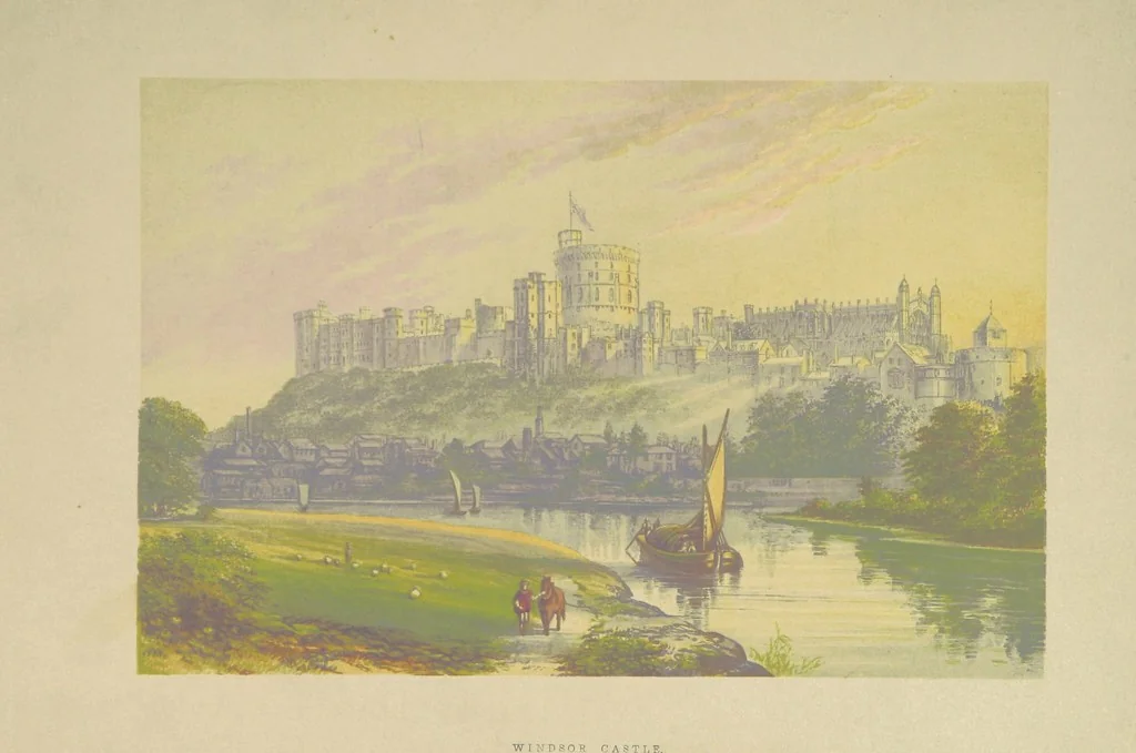 An illustration from The County Seats of the Noblemen and Gentlemen of Great Britain and Ireland. vol. 1, 2. (Vol. 3-5. A Series of Picturesque Views of Seats of the Noblemen ... of Great Britain and Ireland. With descriptive letterpress.), 1866, leaf 15