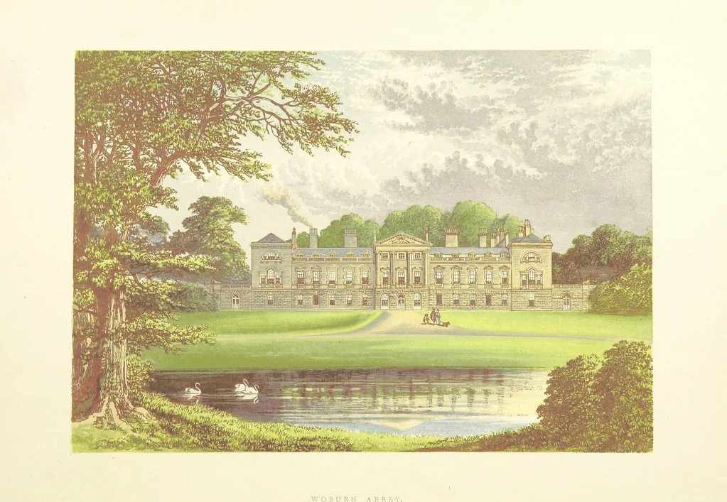 An illustration from The County Seats of the Noblemen and Gentlemen of Great Britain and Ireland. vol. 1, 2. (Vol. 3-5. A Series of Picturesque Views of Seats of the Noblemen ... of Great Britain and Ireland. With descriptive letterpress.), 1866, leaf 220