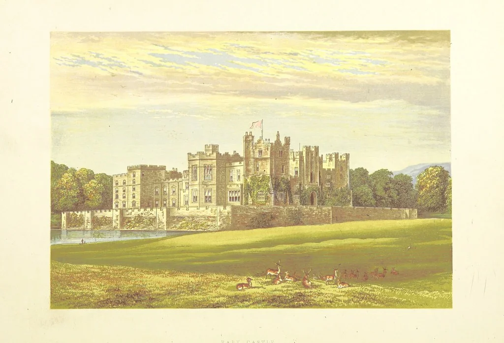 An illustration from The County Seats of the Noblemen and Gentlemen of Great Britain and Ireland. vol. 1, 2. (Vol. 3-5. A Series of Picturesque Views of Seats of the Noblemen ... of Great Britain and Ireland. With descriptive letterpress.), 1866, leaf 224