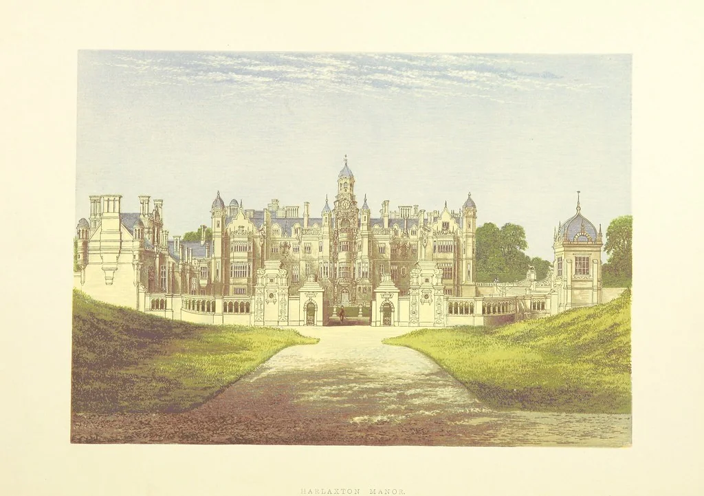 An illustration from The County Seats of the Noblemen and Gentlemen of Great Britain and Ireland. vol. 1, 2. (Vol. 3-5. A Series of Picturesque Views of Seats of the Noblemen ... of Great Britain and Ireland. With descriptive letterpress.), 1866, leaf 228