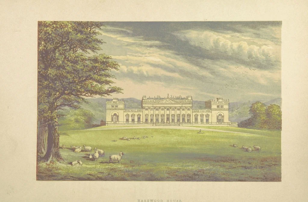 An illustration from The County Seats of the Noblemen and Gentlemen of Great Britain and Ireland. vol. 1, 2. (Vol. 3-5. A Series of Picturesque Views of Seats of the Noblemen ... of Great Britain and Ireland. With descriptive letterpress.), 1866, leaf 24