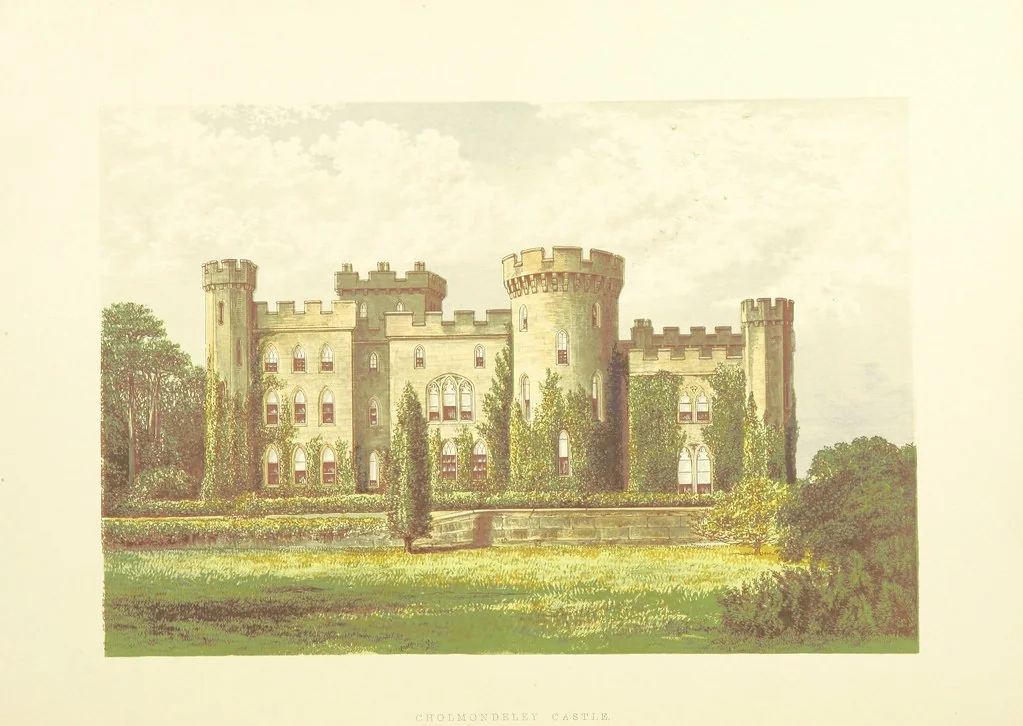 An illustration from The County Seats of the Noblemen and Gentlemen of Great Britain and Ireland. vol. 1, 2. (Vol. 3-5. A Series of Picturesque Views of Seats of the Noblemen ... of Great Britain and Ireland. With descriptive letterpress.), 1866, leaf 260