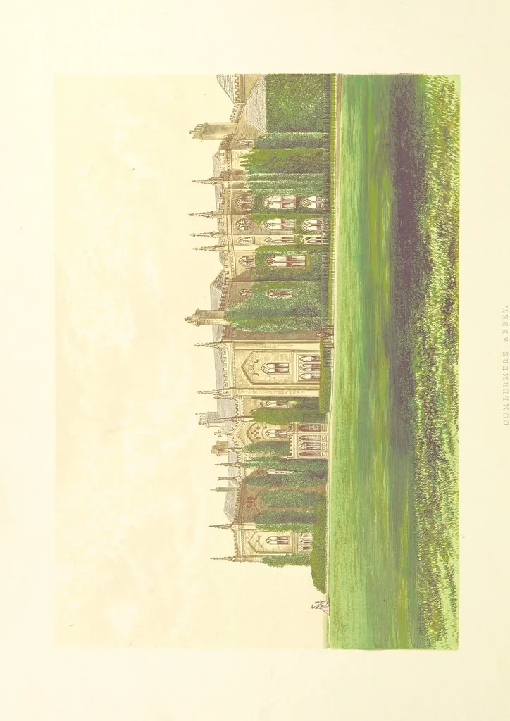 An illustration from The County Seats of the Noblemen and Gentlemen of Great Britain and Ireland. vol. 1, 2. (Vol. 3-5. A Series of Picturesque Views of Seats of the Noblemen ... of Great Britain and Ireland. With descriptive letterpress.), 1866, leaf 280