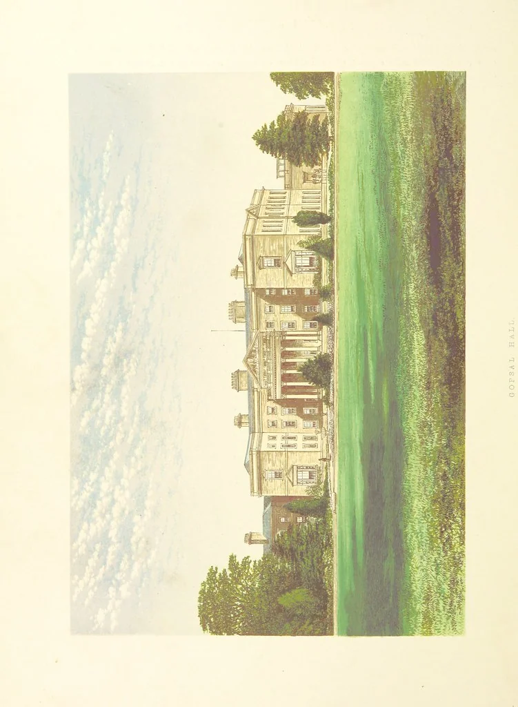 An illustration from The County Seats of the Noblemen and Gentlemen of Great Britain and Ireland. vol. 1, 2. (Vol. 3-5. A Series of Picturesque Views of Seats of the Noblemen ... of Great Britain and Ireland. With descriptive letterpress.), 1866, leaf 288