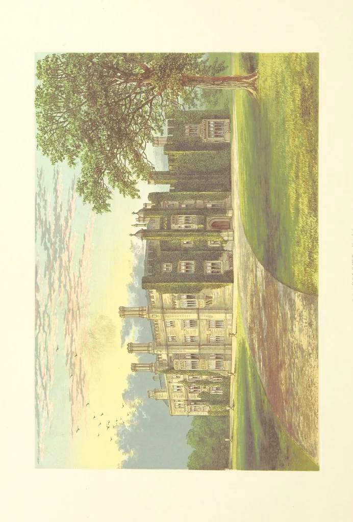 An illustration from The County Seats of the Noblemen and Gentlemen of Great Britain and Ireland. vol. 1, 2. (Vol. 3-5. A Series of Picturesque Views of Seats of the Noblemen ... of Great Britain and Ireland. With descriptive letterpress.), 1866, leaf 296