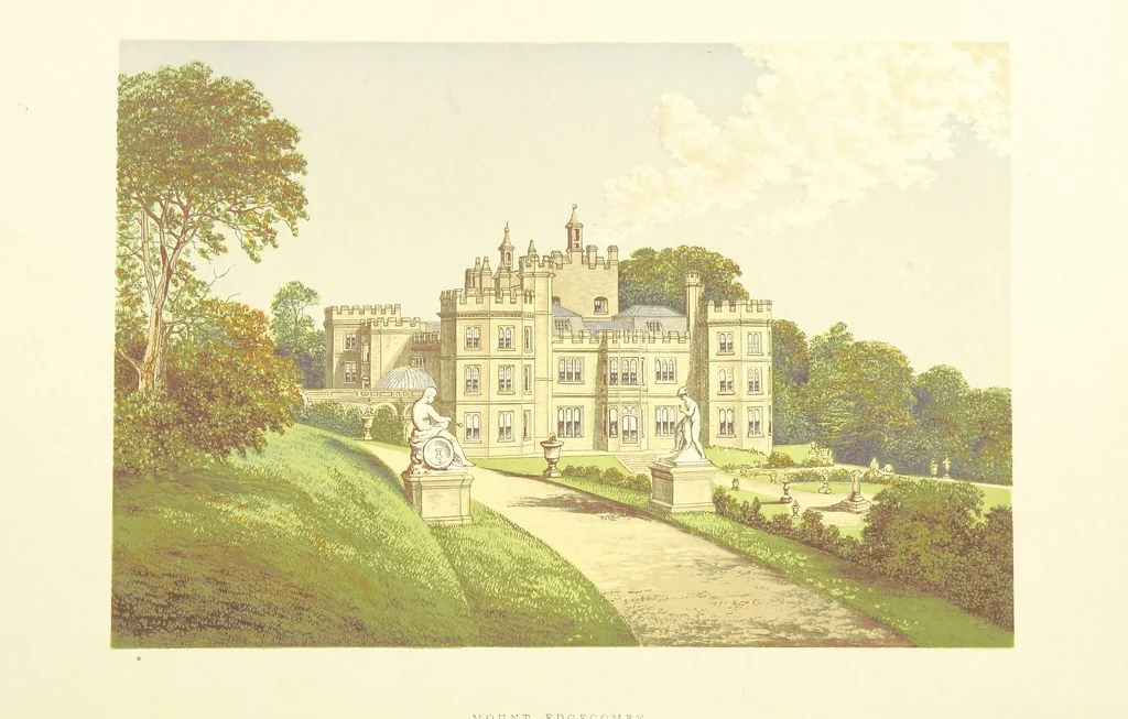 An illustration from The County Seats of the Noblemen and Gentlemen of Great Britain and Ireland. vol. 1, 2. (Vol. 3-5. A Series of Picturesque Views of Seats of the Noblemen ... of Great Britain and Ireland. With descriptive letterpress.), 1866, leaf 308