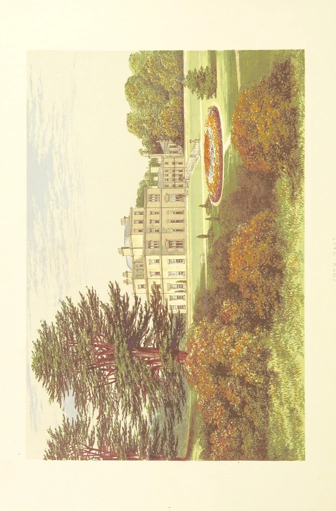 An illustration from The County Seats of the Noblemen and Gentlemen of Great Britain and Ireland. vol. 1, 2. (Vol. 3-5. A Series of Picturesque Views of Seats of the Noblemen ... of Great Britain and Ireland. With descriptive letterpress.), 1866, leaf 320