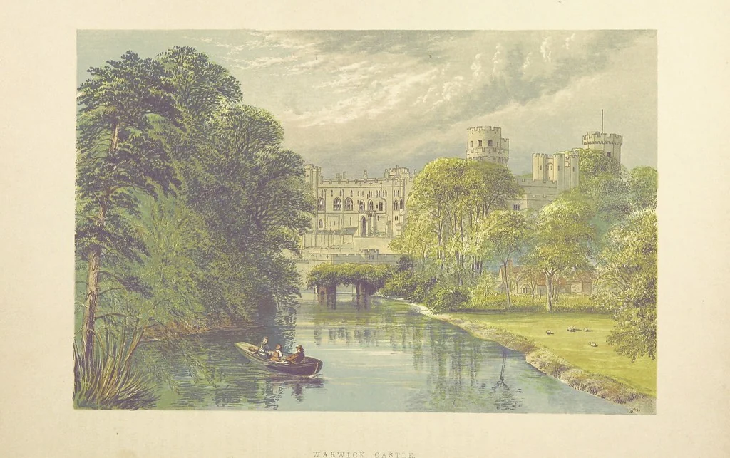 An illustration from The County Seats of the Noblemen and Gentlemen of Great Britain and Ireland. vol. 1, 2. (Vol. 3-5. A Series of Picturesque Views of Seats of the Noblemen ... of Great Britain and Ireland. With descriptive letterpress.), 1866, leaf 90