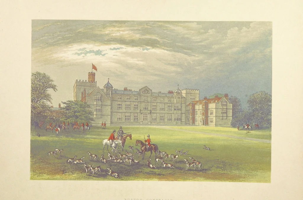 An illustration from The County Seats of the Noblemen and Gentlemen of Great Britain and Ireland. vol. 1, 2. (Vol. 3-5. A Series of Picturesque Views of Seats of the Noblemen ... of Great Britain and Ireland. With descriptive letterpress.), 1866, leaf 94