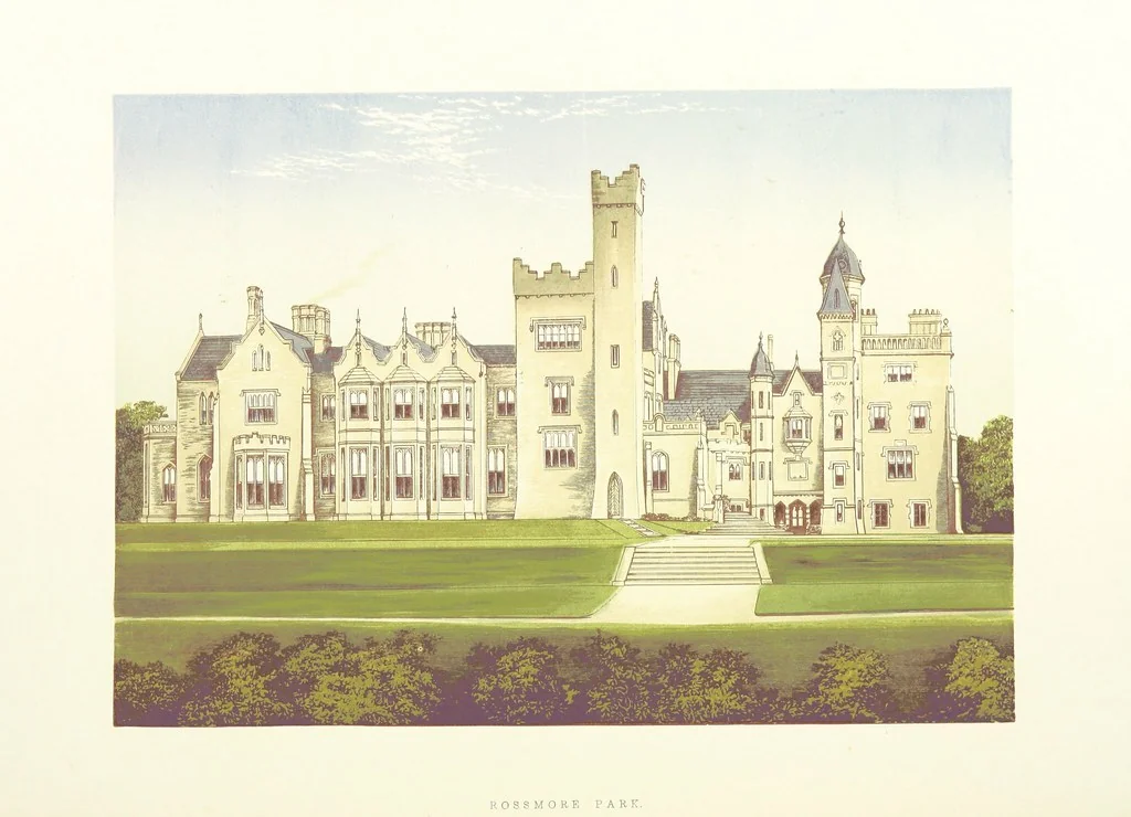 An illustration from The County Seats of the Noblemen and Gentlemen of Great Britain and Ireland. vol. 1, 2. (Vol. 3-5. A Series of Picturesque Views of Seats of the Noblemen ... of Great Britain and Ireland. With descriptive letterpress.), 1866, leaf 138