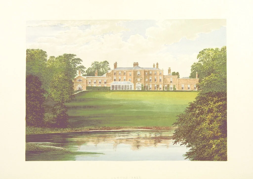 An illustration from The County Seats of the Noblemen and Gentlemen of Great Britain and Ireland. vol. 1, 2. (Vol. 3-5. A Series of Picturesque Views of Seats of the Noblemen ... of Great Britain and Ireland. With descriptive letterpress.), 1866, leaf 166