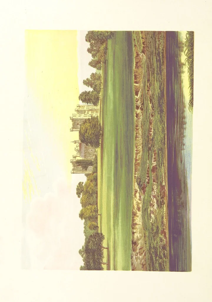 An illustration from The County Seats of the Noblemen and Gentlemen of Great Britain and Ireland. vol. 1, 2. (Vol. 3-5. A Series of Picturesque Views of Seats of the Noblemen ... of Great Britain and Ireland. With descriptive letterpress.), 1866, leaf 192
