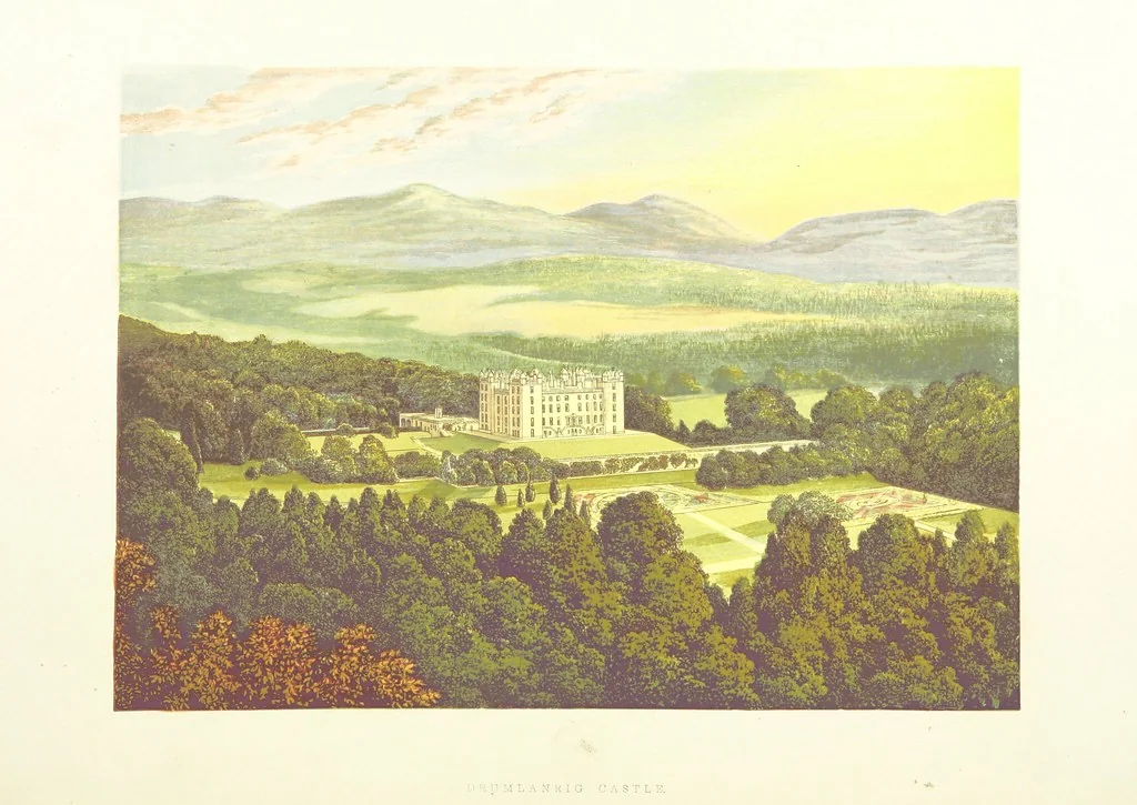 An illustration from The County Seats of the Noblemen and Gentlemen of Great Britain and Ireland. vol. 1, 2. (Vol. 3-5. A Series of Picturesque Views of Seats of the Noblemen ... of Great Britain and Ireland. With descriptive letterpress.), 1866, leaf 220
