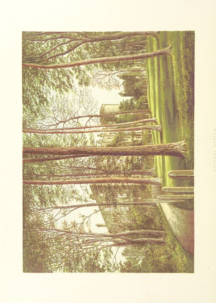 An illustration from The County Seats of the Noblemen and Gentlemen of Great Britain and Ireland. vol. 1, 2. (Vol. 3-5. A Series of Picturesque Views of Seats of the Noblemen ... of Great Britain and Ireland. With descriptive letterpress.), 1866, leaf 256