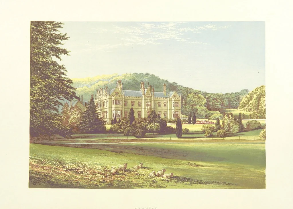An illustration from The County Seats of the Noblemen and Gentlemen of Great Britain and Ireland. vol. 1, 2. (Vol. 3-5. A Series of Picturesque Views of Seats of the Noblemen ... of Great Britain and Ireland. With descriptive letterpress.), 1866, leaf 26