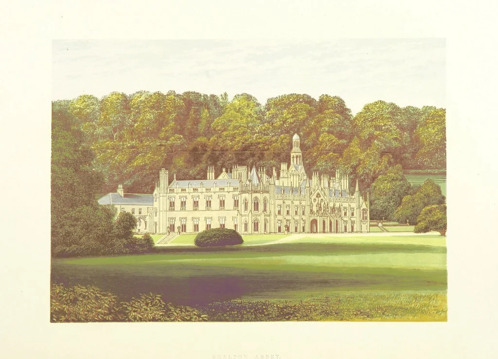 An illustration from The County Seats of the Noblemen and Gentlemen of Great Britain and Ireland. vol. 1, 2. (Vol. 3-5. A Series of Picturesque Views of Seats of the Noblemen ... of Great Britain and Ireland. With descriptive letterpress.), 1866, leaf 296