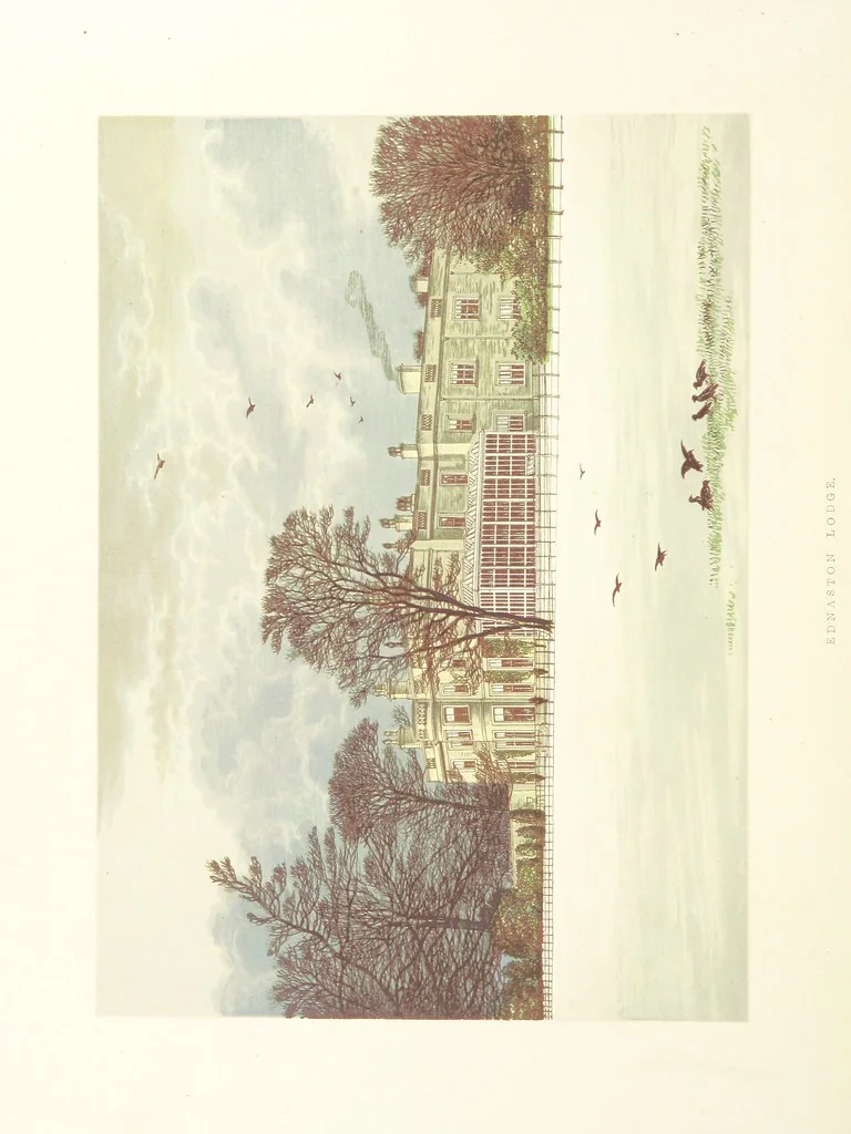 An illustration from The County Seats of the Noblemen and Gentlemen of Great Britain and Ireland. vol. 1, 2. (Vol. 3-5. A Series of Picturesque Views of Seats of the Noblemen ... of Great Britain and Ireland. With descriptive letterpress.), 1866, leaf 300