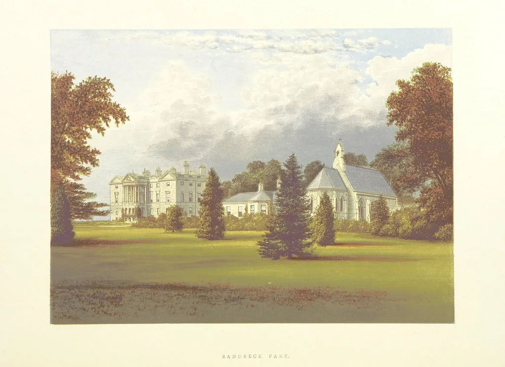 An illustration from The County Seats of the Noblemen and Gentlemen of Great Britain and Ireland. vol. 1, 2. (Vol. 3-5. A Series of Picturesque Views of Seats of the Noblemen ... of Great Britain and Ireland. With descriptive letterpress.), 1866, leaf 372