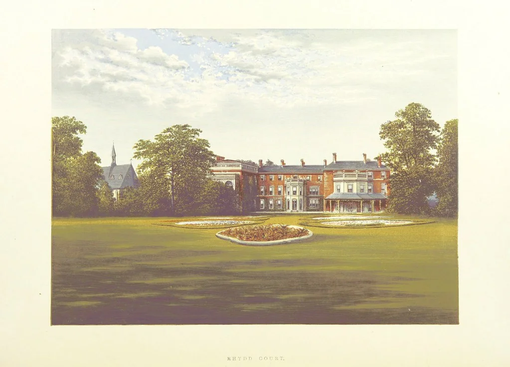 An illustration from The County Seats of the Noblemen and Gentlemen of Great Britain and Ireland. vol. 1, 2. (Vol. 3-5. A Series of Picturesque Views of Seats of the Noblemen ... of Great Britain and Ireland. With descriptive letterpress.), 1866, leaf 388