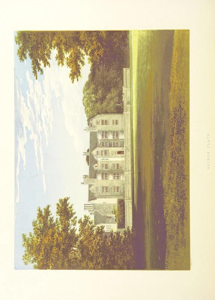 An illustration from The County Seats of the Noblemen and Gentlemen of Great Britain and Ireland. vol. 1, 2. (Vol. 3-5. A Series of Picturesque Views of Seats of the Noblemen ... of Great Britain and Ireland. With descriptive letterpress.), 1866, leaf 418