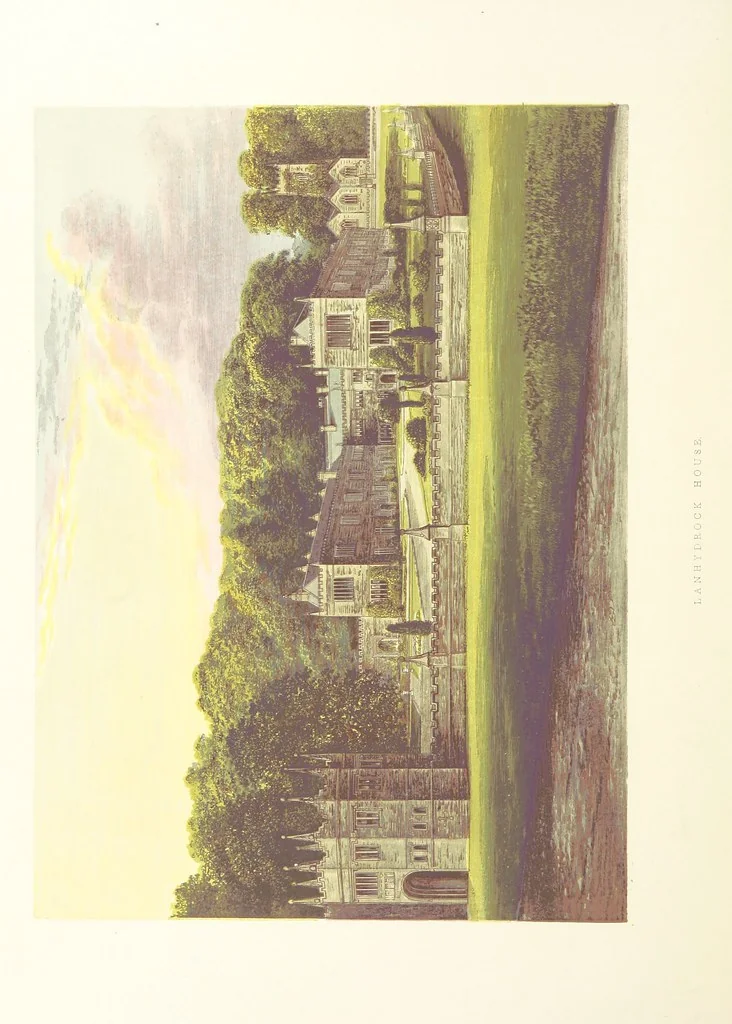 An illustration from The County Seats of the Noblemen and Gentlemen of Great Britain and Ireland. vol. 1, 2. (Vol. 3-5. A Series of Picturesque Views of Seats of the Noblemen ... of Great Britain and Ireland. With descriptive letterpress.), 1866, leaf 422