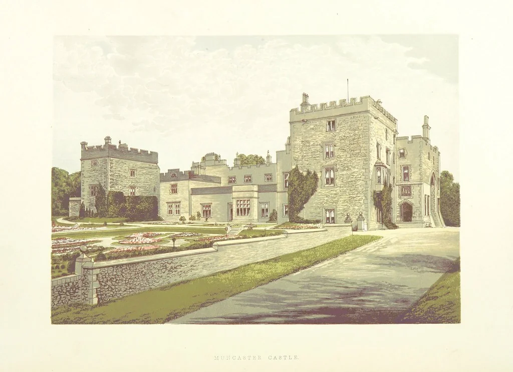 An illustration from The County Seats of the Noblemen and Gentlemen of Great Britain and Ireland. vol. 1, 2. (Vol. 3-5. A Series of Picturesque Views of Seats of the Noblemen ... of Great Britain and Ireland. With descriptive letterpress.), 1866, leaf 46