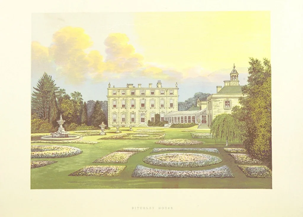 An illustration from The County Seats of the Noblemen and Gentlemen of Great Britain and Ireland. vol. 1, 2. (Vol. 3-5. A Series of Picturesque Views of Seats of the Noblemen ... of Great Britain and Ireland. With descriptive letterpress.), 1866, leaf 462