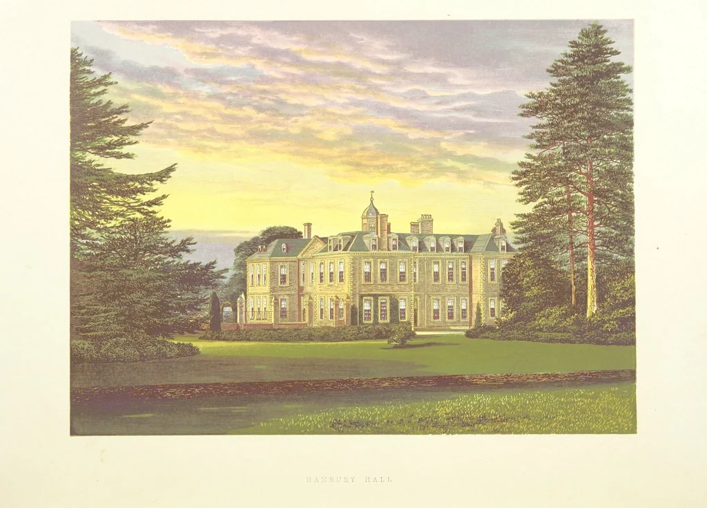 An illustration from The County Seats of the Noblemen and Gentlemen of Great Britain and Ireland. vol. 1, 2. (Vol. 3-5. A Series of Picturesque Views of Seats of the Noblemen ... of Great Britain and Ireland. With descriptive letterpress.), 1866, leaf 474