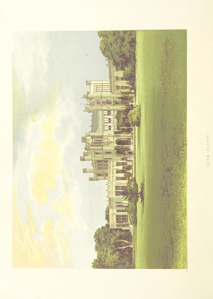 An illustration from The County Seats of the Noblemen and Gentlemen of Great Britain and Ireland. vol. 1, 2. (Vol. 3-5. A Series of Picturesque Views of Seats of the Noblemen ... of Great Britain and Ireland. With descriptive letterpress.), 1866, leaf 494