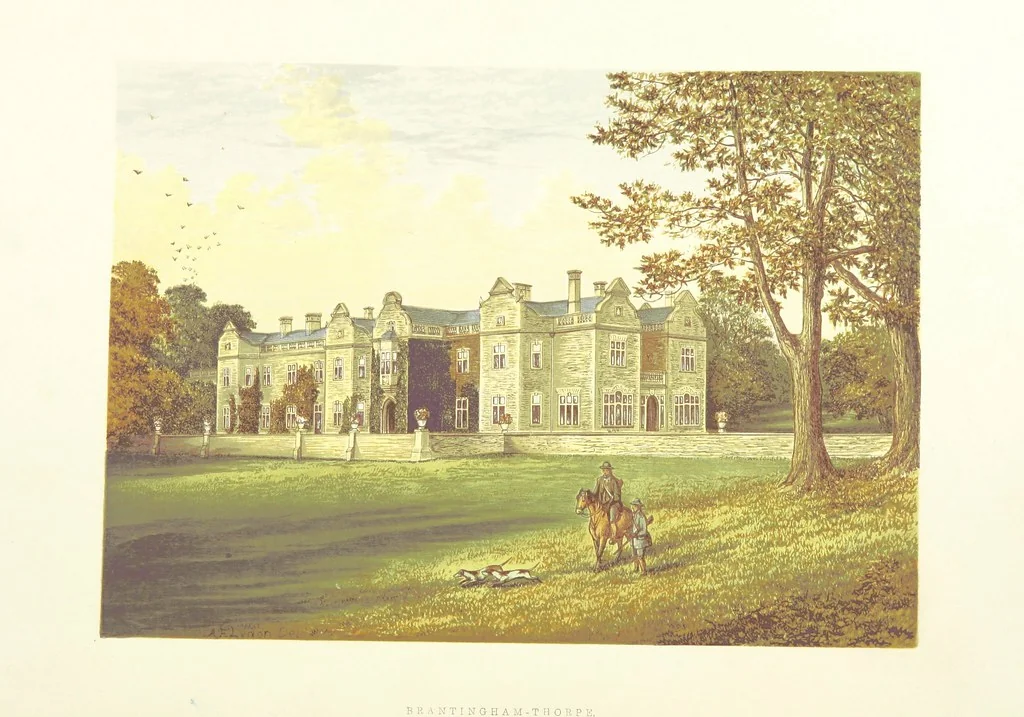 An illustration from The County Seats of the Noblemen and Gentlemen of Great Britain and Ireland. vol. 1, 2. (Vol. 3-5. A Series of Picturesque Views of Seats of the Noblemen ... of Great Britain and Ireland. With descriptive letterpress.), 1866, leaf 50