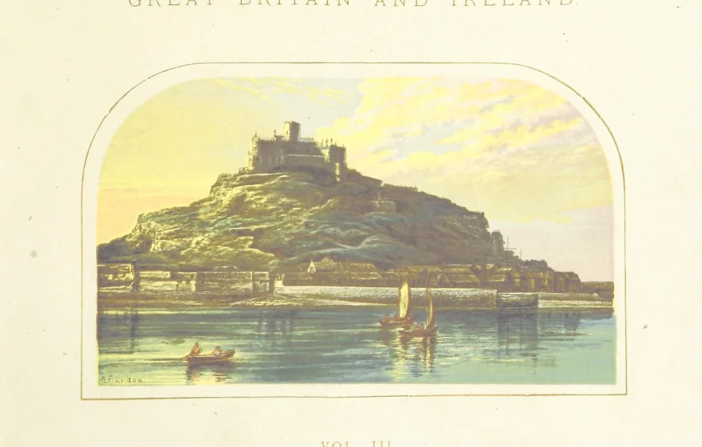 An illustration from The County Seats of the Noblemen and Gentlemen of Great Britain and Ireland. vol. 1, 2. (Vol. 3-5. A Series of Picturesque Views of Seats of the Noblemen ... of Great Britain and Ireland. With descriptive letterpress.), 1866, leaf 9