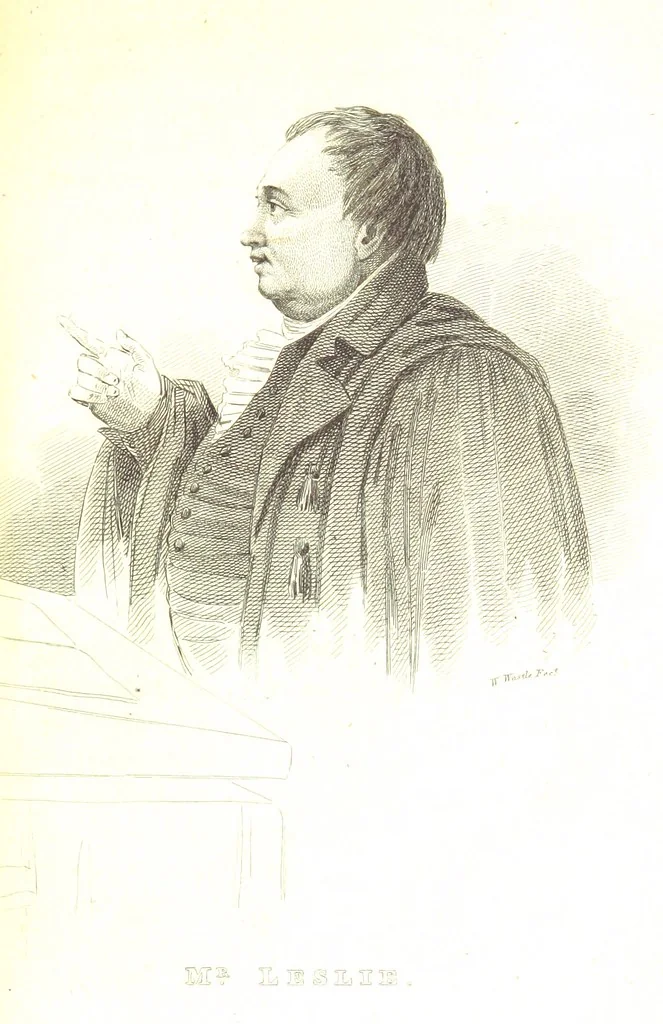 An illustration from Peter's Letters to his kinsfolk. [By J. G. Lockhart, assisted by Christopher North.] The second edition. (Postscript to the third edition of Peter's Letters.), 1819, leaf 93