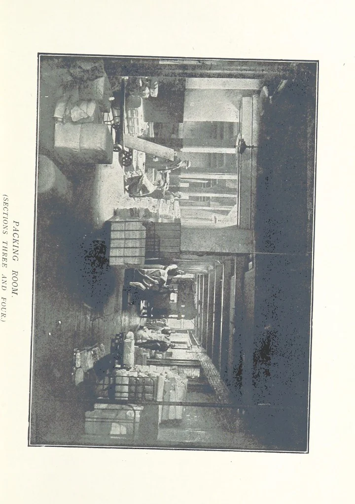 An illustration from Mercantile Manchester, past and present ... With ... illustrations, 1896, leaf 163