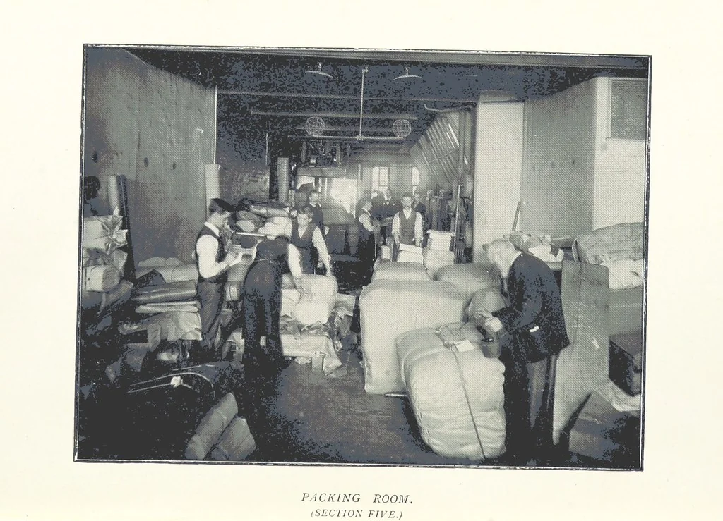 An illustration from Mercantile Manchester, past and present ... With ... illustrations, 1896, leaf 171