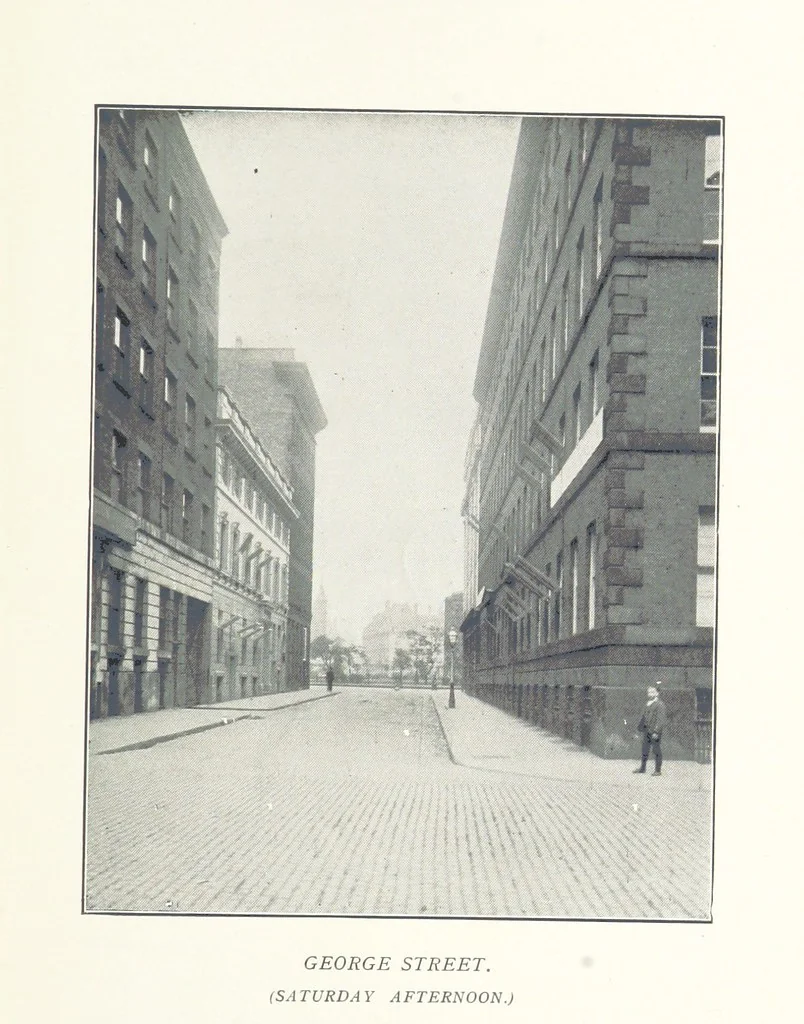 An illustration from Mercantile Manchester, past and present ... With ... illustrations, 1896, leaf 177