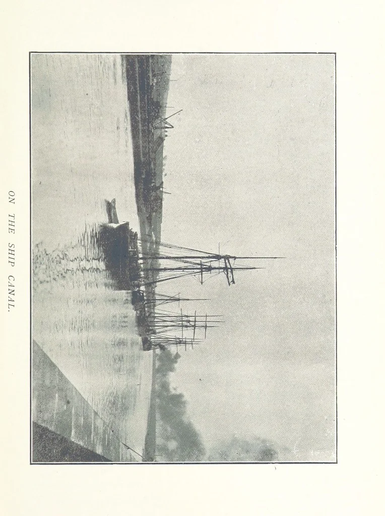 An illustration from Mercantile Manchester, past and present ... With ... illustrations, 1896, leaf 211