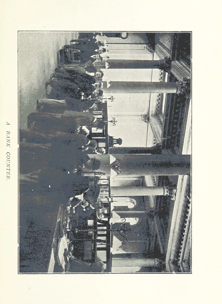 An illustration from Mercantile Manchester, past and present ... With ... illustrations, 1896, leaf 243