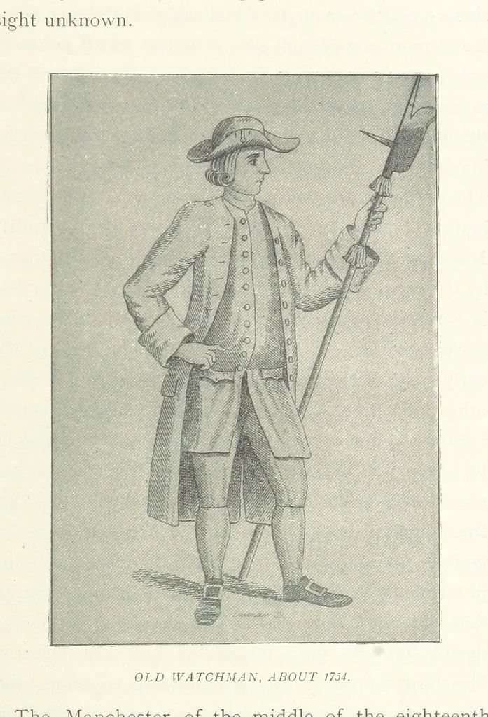 An illustration from Mercantile Manchester, past and present ... With ... illustrations, 1896, leaf 49