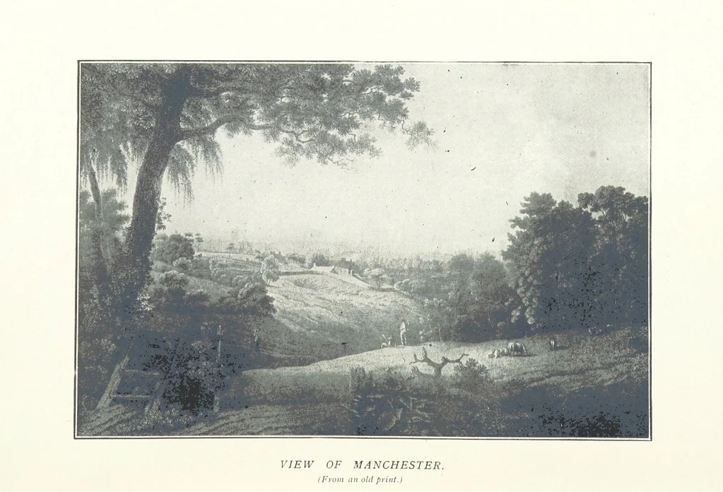 An illustration from Mercantile Manchester, past and present ... With ... illustrations, 1896, leaf 55